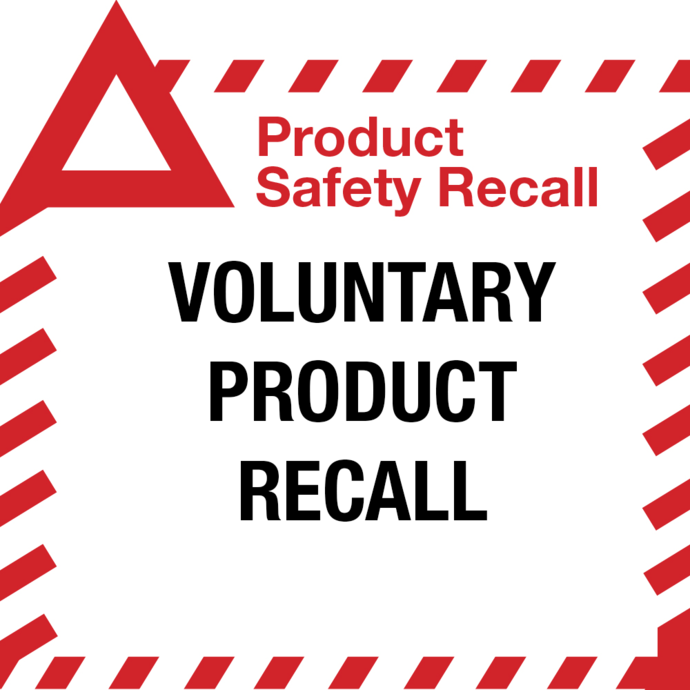 Voluntary product recall